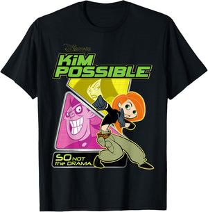 Kim Possible - So Not The Drama Villains T-Shirt - T-Shirt | Black