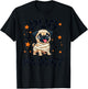 Pug Mummy Halloween Dog Lovers Costume Men Women Kids T-Shirt - T-Shirt | Black