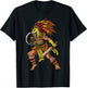 Aztec Jaguar Warrior Ancient Aztec Civilization T-Shirt - T-Shirt | Black