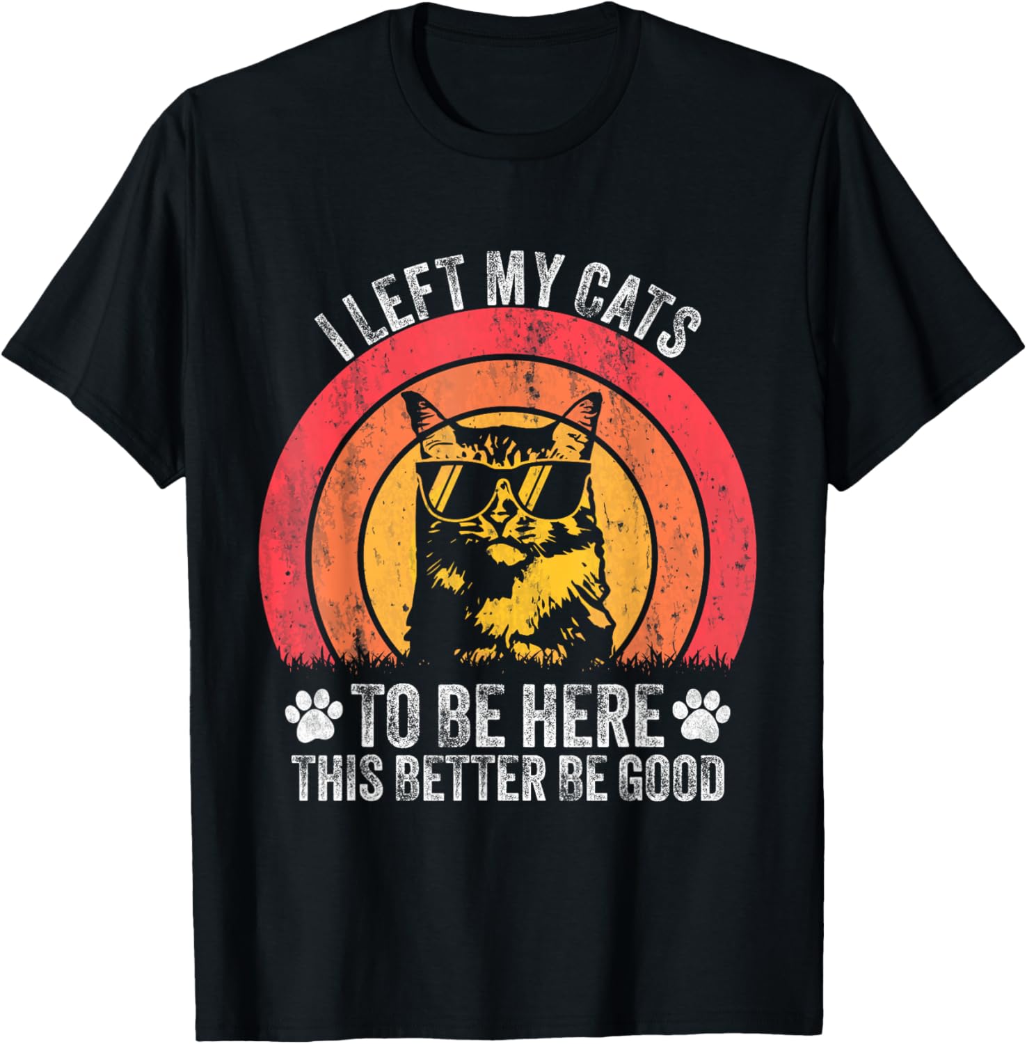 Funny Vintage T-Shirt - T-Shirt | Black