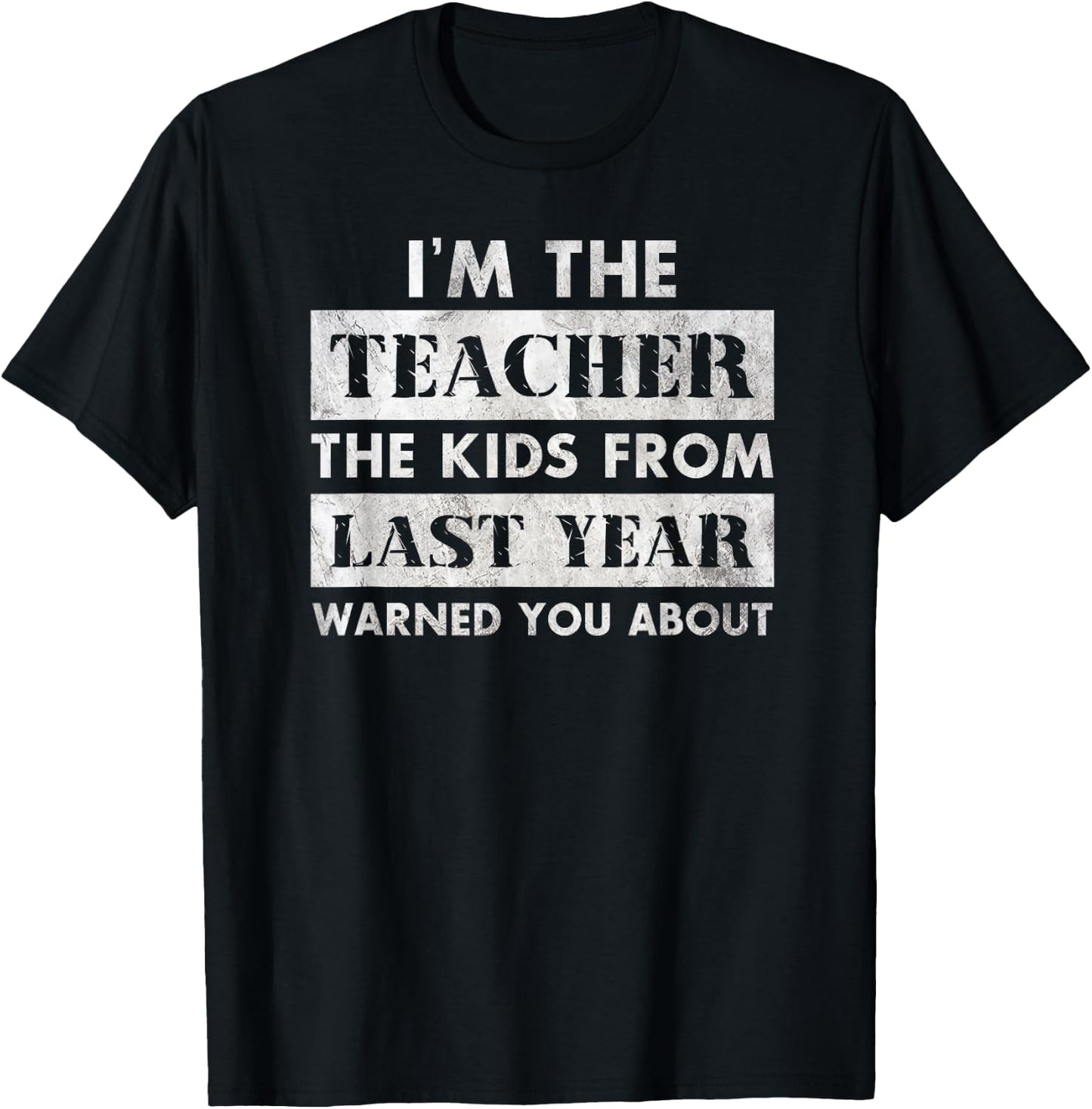 Funny Sarcastic Teacher Shirts Warning Back To School Gift T-Shirt - T-Shirt | Black