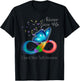 Butterfly Charcot Marie Tooth Awareness T-Shirt - T-Shirt | Black