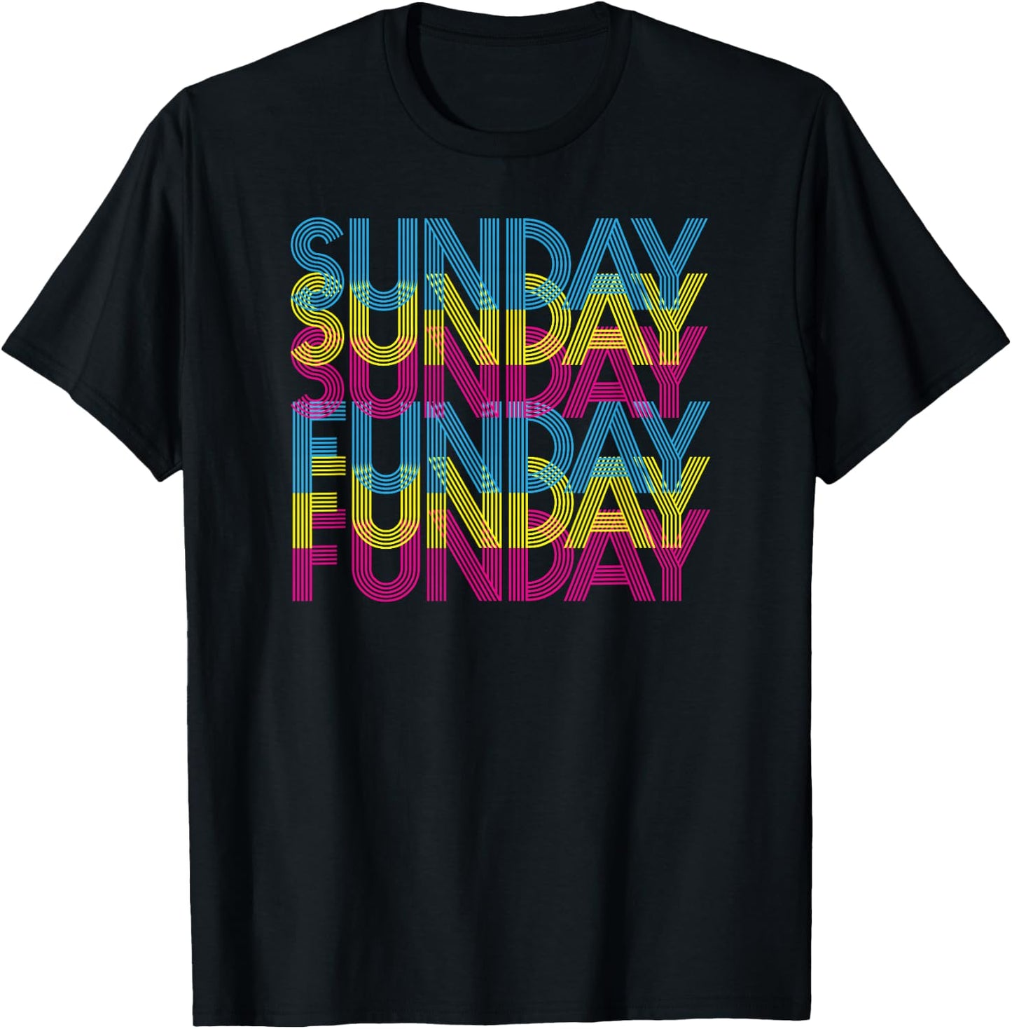 Sunday Funday T-Shirt - T-Shirt | Black