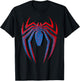 Marvel Spider-Man Dot Build-Up Logo T-Shirt - T-Shirt | Black