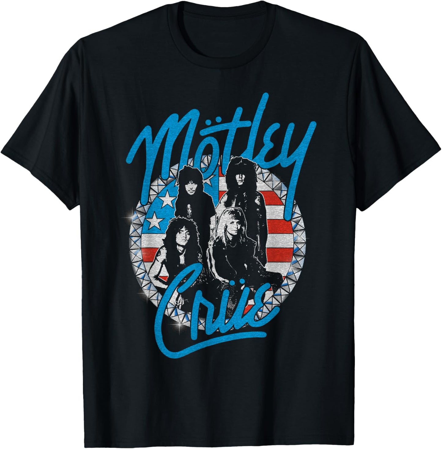 Mötley Crüe - Girls Vintage Small T-Shirt - T-Shirt | Black