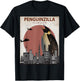 Penguinzilla Funny Emperor Penguin Lovers Gift T-Shirt - T-Shirt | Black