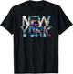 New York Tourist NYC USA I Love NY Hip Hop Gift Women Men T-Shirt - T-Shirt | Black