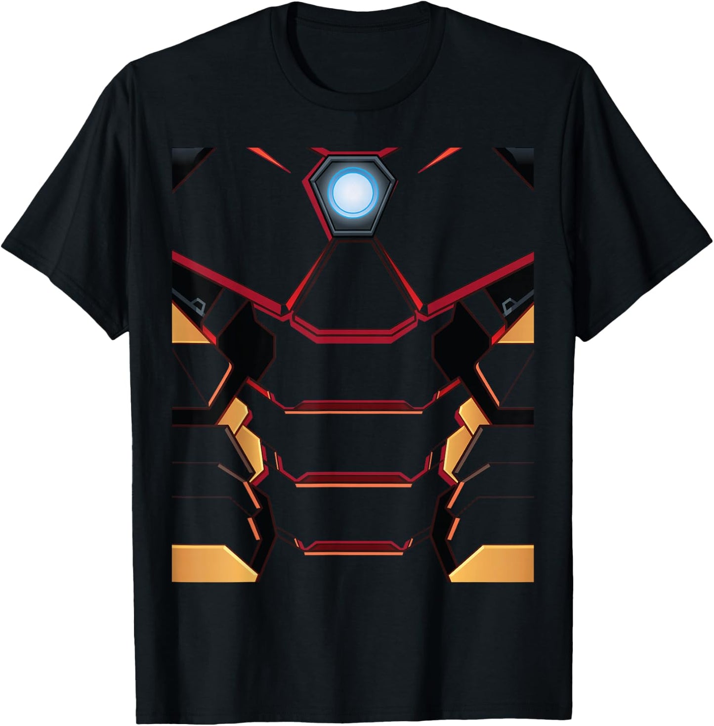 Marvel Iron Man Tony Stark Costume T-Shirt - T-Shirt | Black