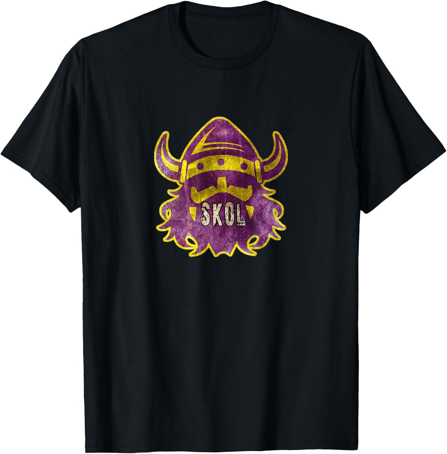 The Norse Skol Vikings & Nordic Scandinavian Warrior T-Shirt - T-Shirt | Black