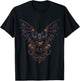 Dark Steampunk Bat Mechanical Gothic Horror T-Shirt - T-Shirt | Black