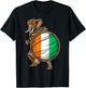 Ivory Coast Flag Cote D'Ivoire Ivorian Roots T-Shirt - T-Shirt | Black