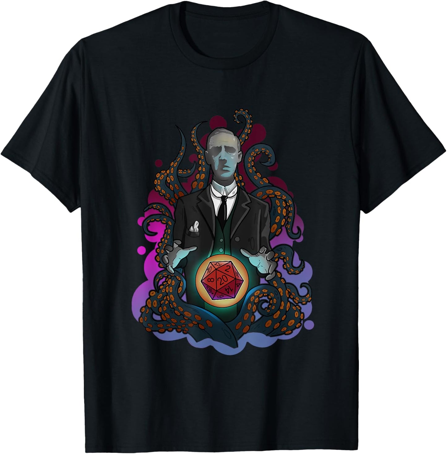 Innsmouth Fish Men Tabletop Gamer Roleplaying RPG T-Shirt - T-Shirt | Black