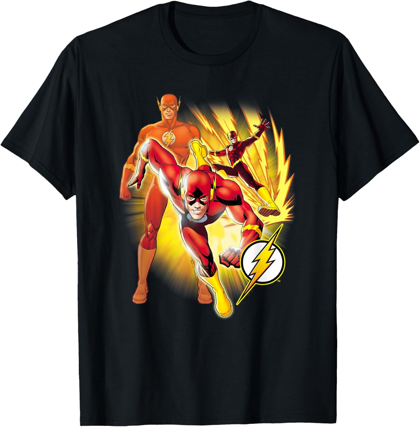 The Flash Collage T-Shirt - T-Shirt | Black