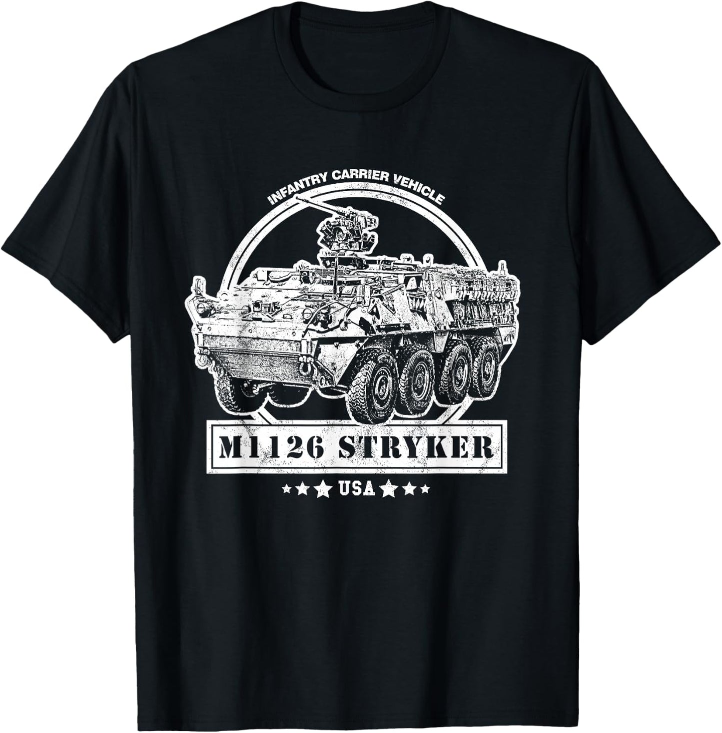 M1126 Stryker ICV T-Shirt - T-Shirt | Black