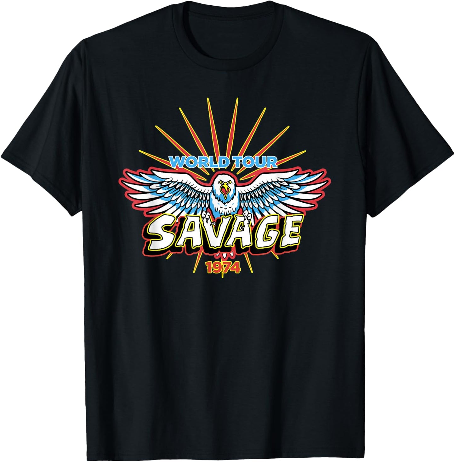 Savage World Tour 1974 X-23 Laura Kinney Cosplay T-Shirt - T-Shirt | Black