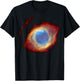 Final Frontier Gifts Eye of God Helix Planetary Nebula NGC 7293 Hubble Photo -Adults Kids Black Short Sleeve Classic Fit T-Shirt - T-Shirt | Black