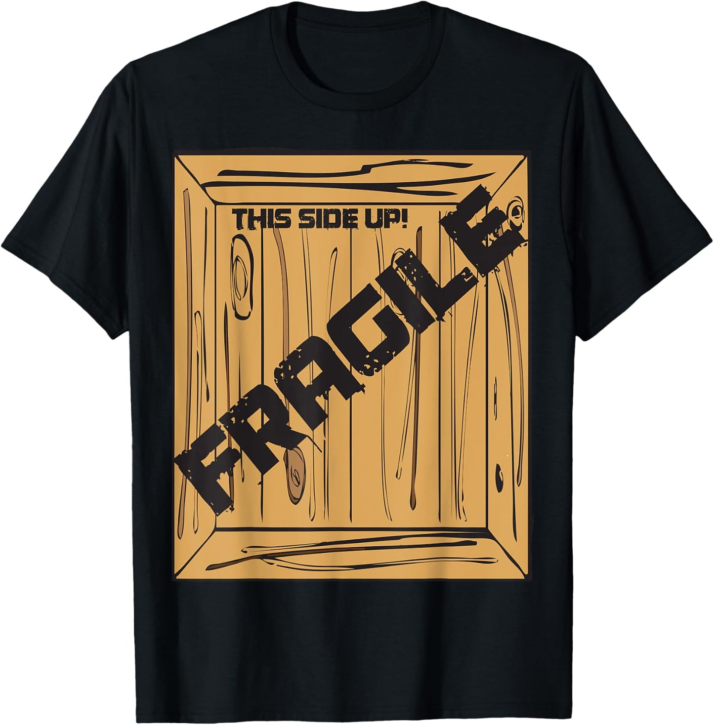 Fragile Shirt Halloween Christmas Costume Movie Shirt T-Shirt - T-Shirt | Black