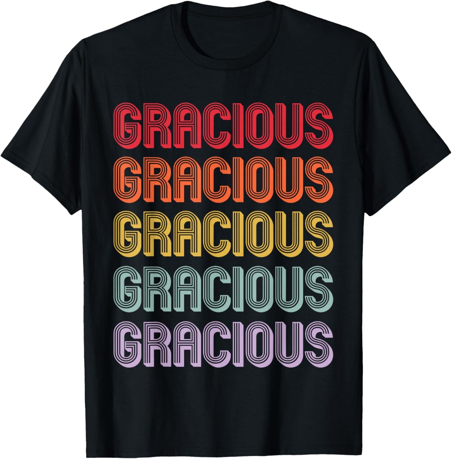 Gracious T-Shirt - T-Shirt | Black