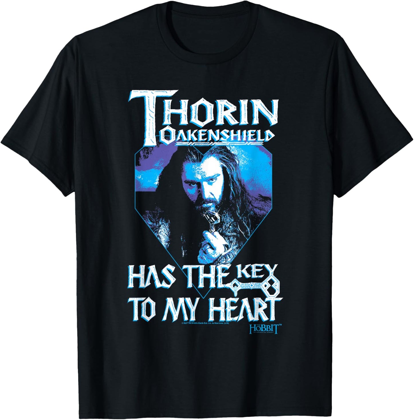 Hobbit Thorin's Key T-Shirt - T-Shirt | Black