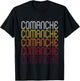 Comanche, TX | Vintage Style Texas T-Shirt - T-Shirt | Black