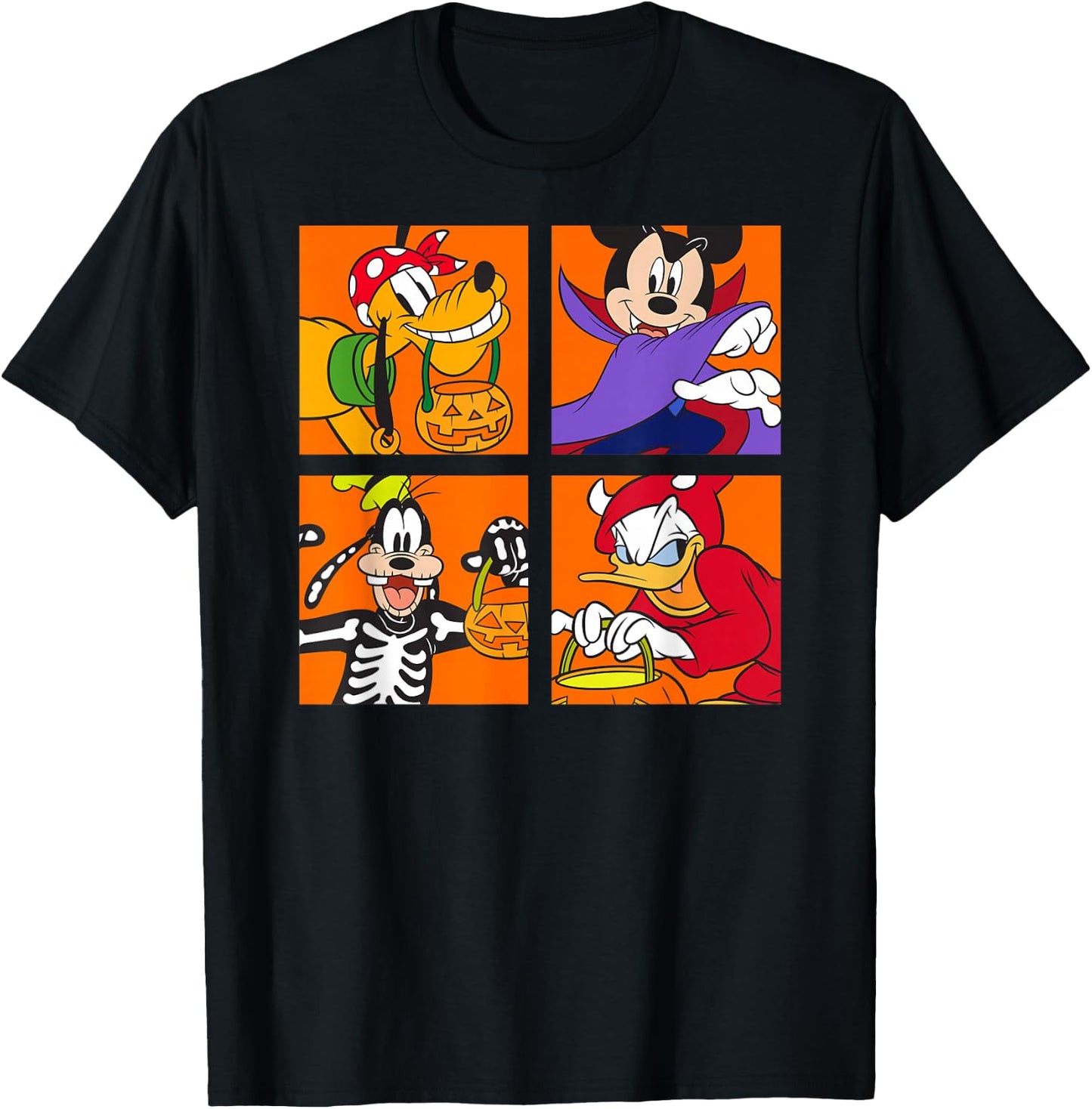 Disney - Mickey Mouse and Friends Surprise Halloween T-Shirt - T-Shirt | Black
