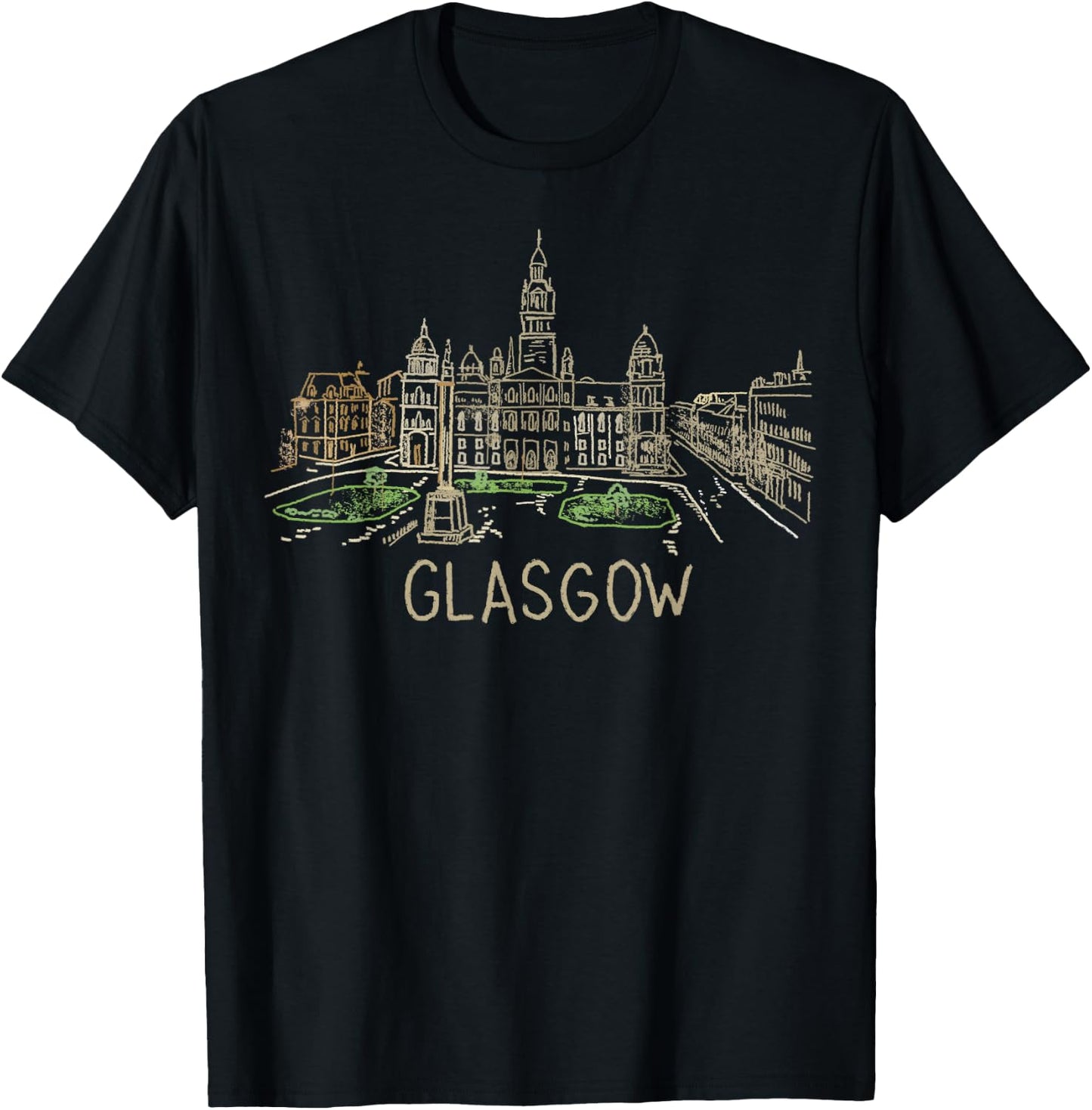 Glasgow city Shirt T Shirt T-Shirt - T-Shirt | Black