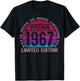 58 Year Old Gifts Limited Edition 58th Birthday Women T-Shirt - T-Shirt | Black