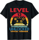 Official Teenager 13th Birthday Boy Shirt Level 13 Unlocked T-Shirt - T-Shirt | Black