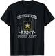 U.S. Army Gift Vintage Modern US Army Proud Aunt , Black, X-Small, Women, Short Sleeve, , Birthday Theme Women's T-Shirt - T-Shirt | Black