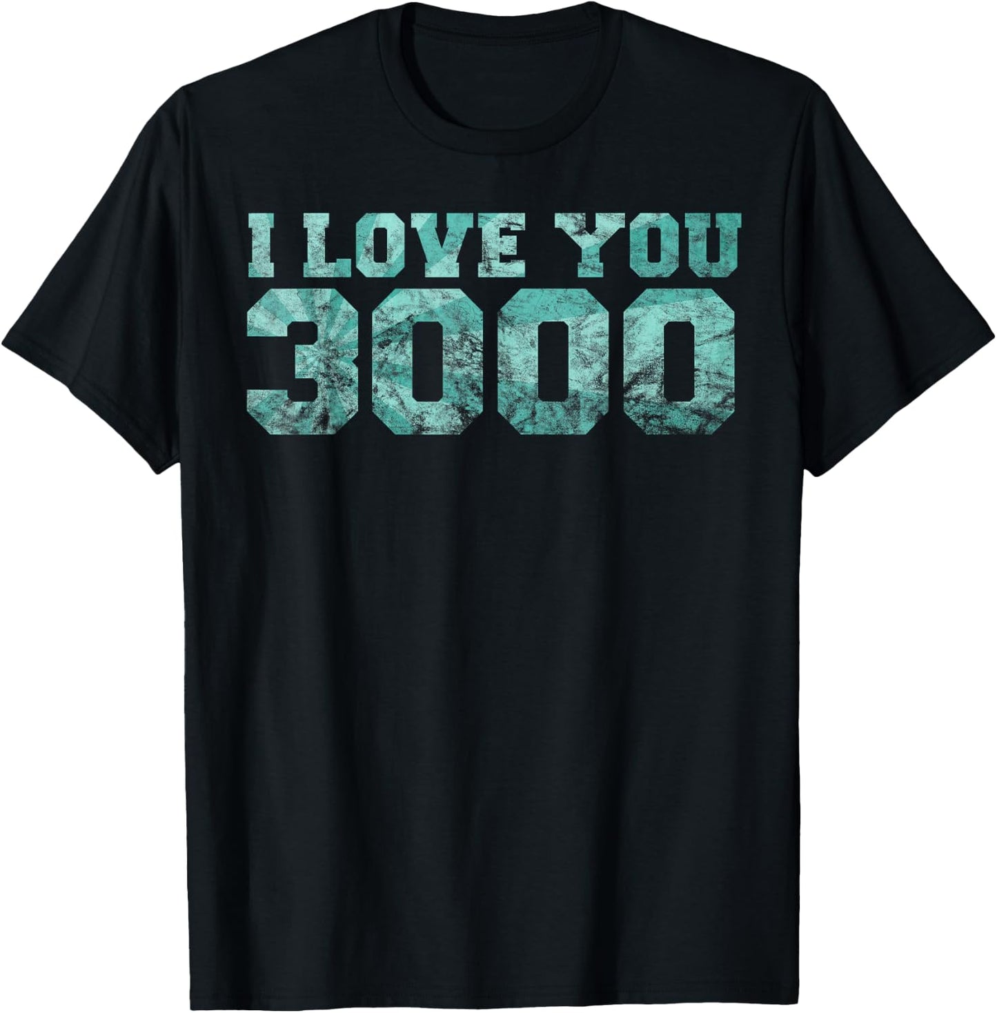 I Love You Dad 3000 Time Vintage Retro Hero Gift T-Shirt - T-Shirt | Black