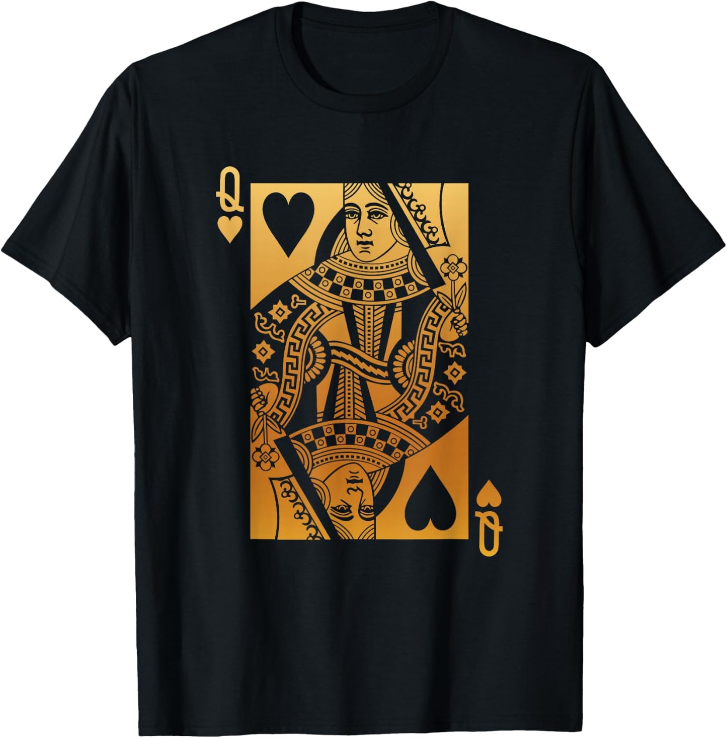 Queen of Hearts T-Shirt - T-Shirt | Black