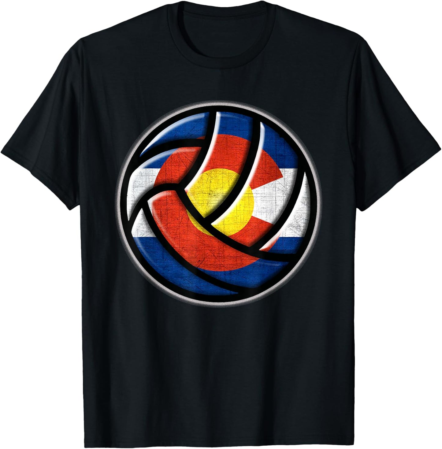 Colorado Volleyball T-Shirt - T-Shirt | Black