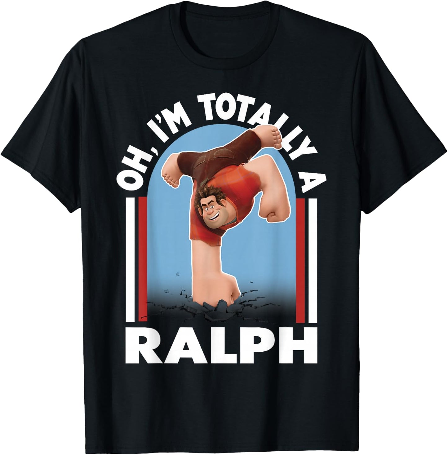 Disney Wreck It Ralph 2 Totally Ralph Graphic T-Shirt - T-Shirt | Black