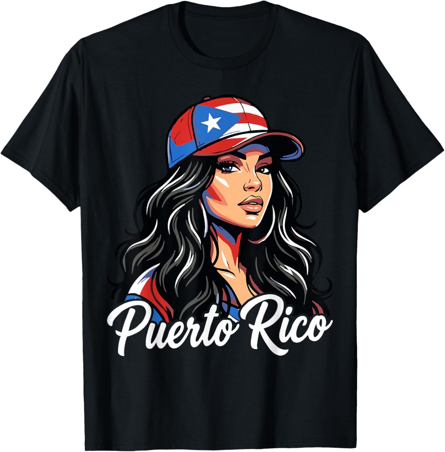 Puerto Rico Flag Boricua Puerto Rican T-Shirt - T-Shirt | Black