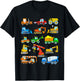 Construction Excavator for Boys Girls Men and Women T-Shirt - T-Shirt | Black