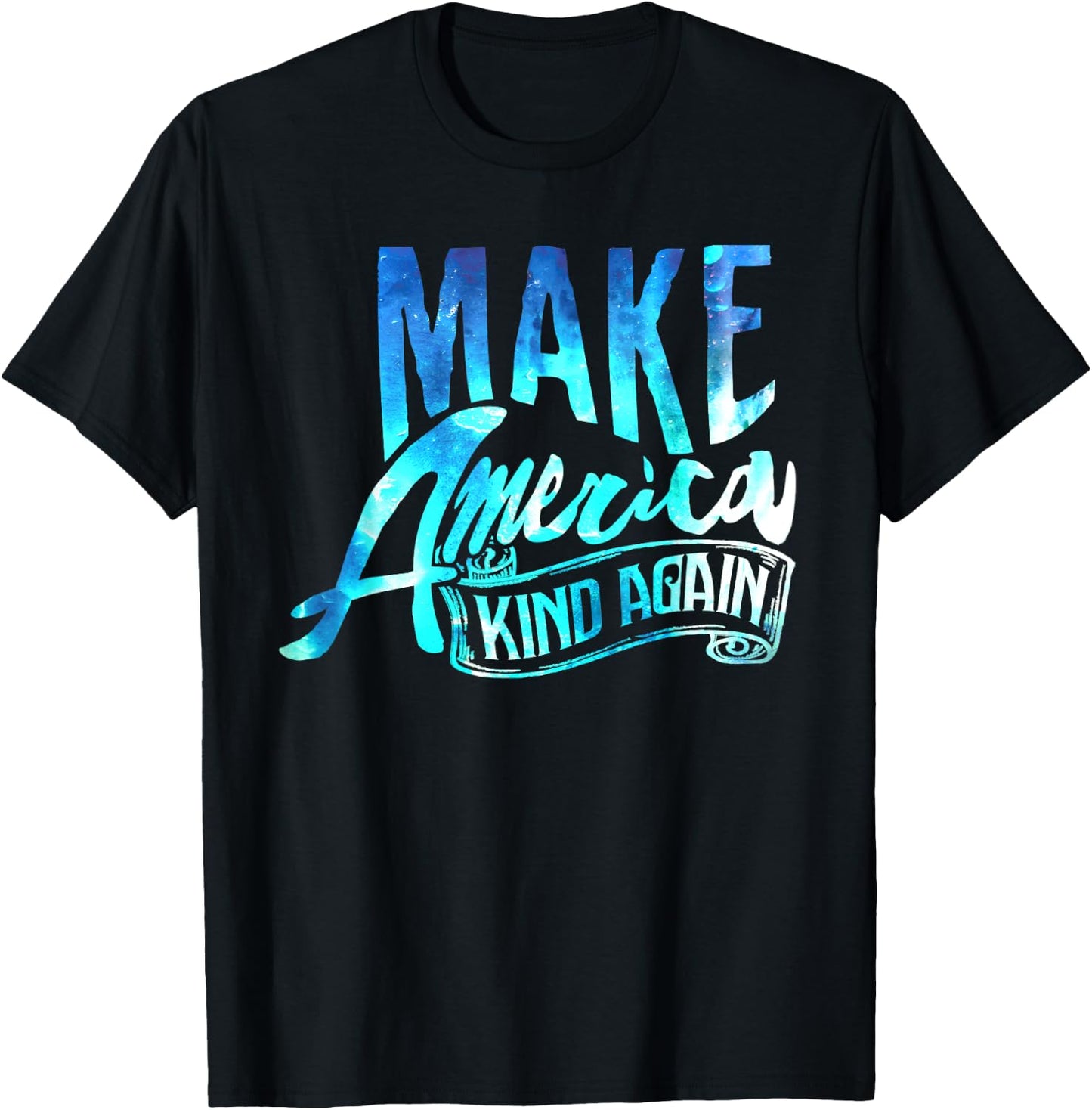 Political Shirt Make America Kind Again Support Love T-Shirt - T-Shirt | Black
