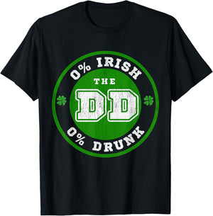 Designated Driver T Shirt for St. Patrick's Day Pub Crawl T-Shirt - T-Shirt | Black