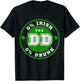Designated Driver T Shirt for St. Patrick's Day Pub Crawl T-Shirt - T-Shirt | Black