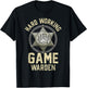 Game Warden Badge Fish Wildlife Game Warden T-Shirt - T-Shirt | Black