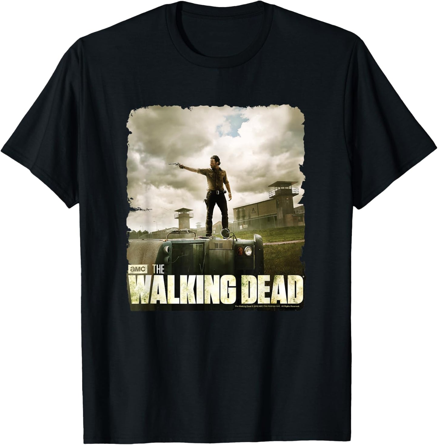 TWD Prison T-Shirt - T-Shirt | Black