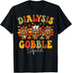Dialysis Nurse Turkey Gobble Squad Hemodialysis Thanksgiving T-Shirt - T-Shirt | Black