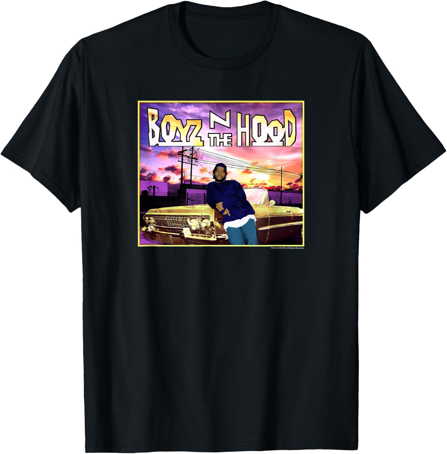 Boyz n The Hood Impala T-Shirt - T-Shirt | Black