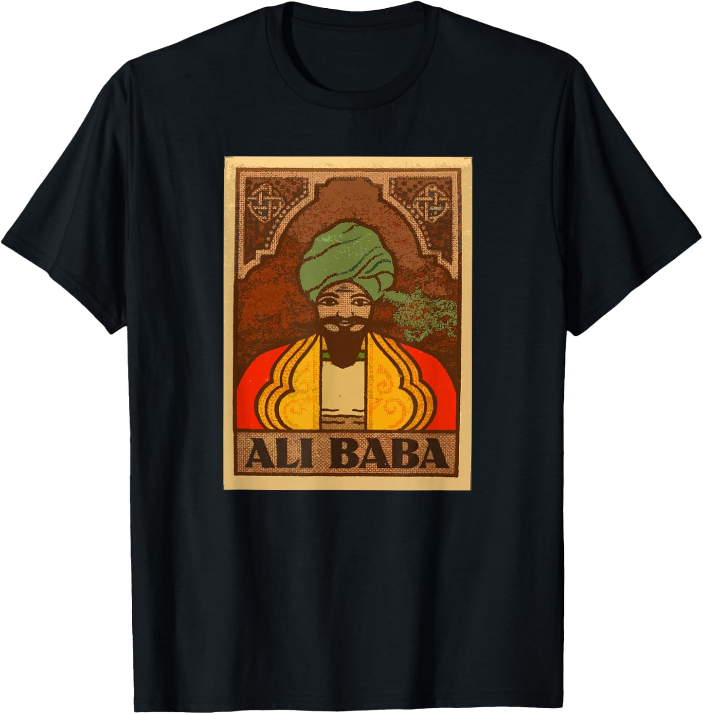 Ali Baba Arabian T Shirt T-Shirt - T-Shirt | Black