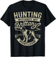 Hunting Without My Brittany Pointless T shirt Vintage Dog Men Women Girls Kids T-Shirt - T-Shirt | Black