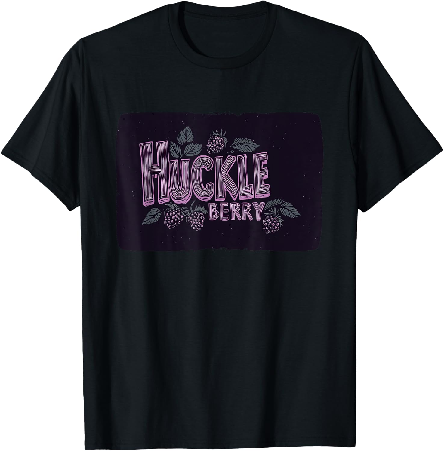 Pretty Huckleberry Outfit T-Shirt - T-Shirt | Black