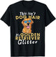 This Isn't Dog Hair It's Golden Retriever Glitter Women Kids T-Shirt - T-Shirt | Black