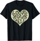 Love Yourself Camo Heart Valentine's Day Mental Health T-Shirt - T-Shirt | Black