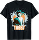 Miami Vice Tubbs and Palm Tree Scenery T-Shirt - T-Shirt | Black