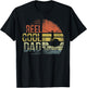 Reel Cool Dad Fisherman Daddy Father's Day Gifts Fishing T-Shirt - T-Shirt | Black