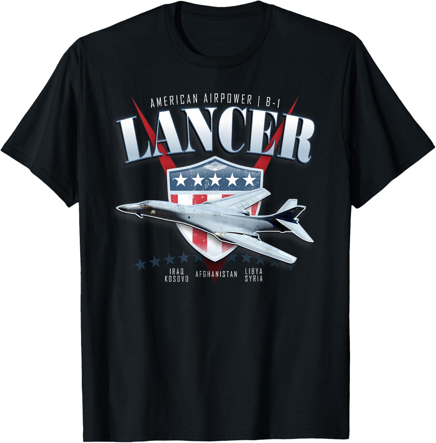 Bomber - B-1 Lancer T-Shirt - T-Shirt | Black